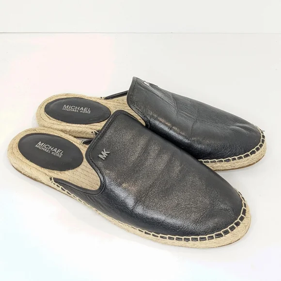Michael kors leather espidrille sliders - Picture 16 of 16